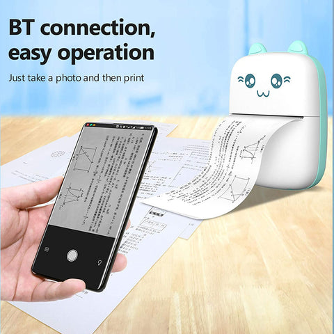 Portable Mini Pocket Printer BT Thermal Printer Portable Mini Pocket Printer BT Thermal Printer