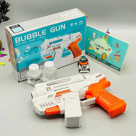 Bubble Gun With Sound & Light Bubble Gun With Sound & Light