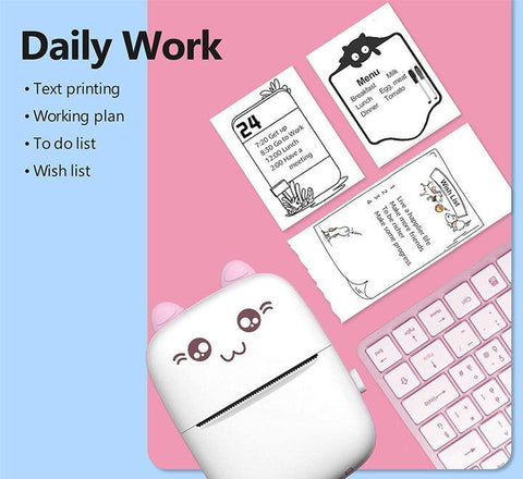 Portable Mini Pocket Printer BT Thermal Printer Portable Mini Pocket Printer BT Thermal Printer