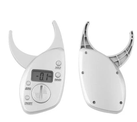 Digital Body Fat Caliper Skinfold Caliper LCD Display Analyzer Tape Measure Pack Slimming Scales Loss Weight Anti-slip Handle Digital Body Fat Caliper Skinfold Caliper LCD Display Analyzer Tape Measure Pack Slimming Scales Loss Weight Anti-slip Handle