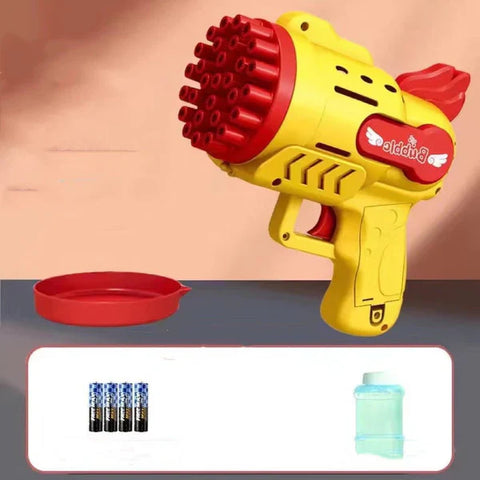 Luminous Bubble Gun Gatling Electric Children's Small Toys Luminous Bubble Gun Gatling Electric Children's Small Toys