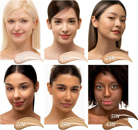 TIRTIR Mask Fit Red Cushion Foundation | Japan's No.1 Choice for Glass skin, Long-Lasting, Lightweight, Buildable Coverage, Semi-Matte (17C Porcelain, 0.63 Fl Oz (Pack of 1))