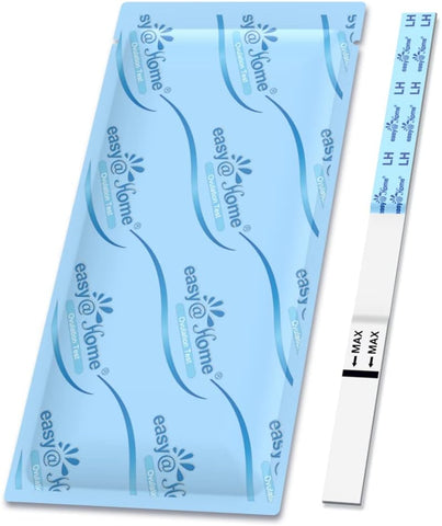 Easy@Home 25 Ovulation (LH) Urine Test Strips, 25 LH Tests
